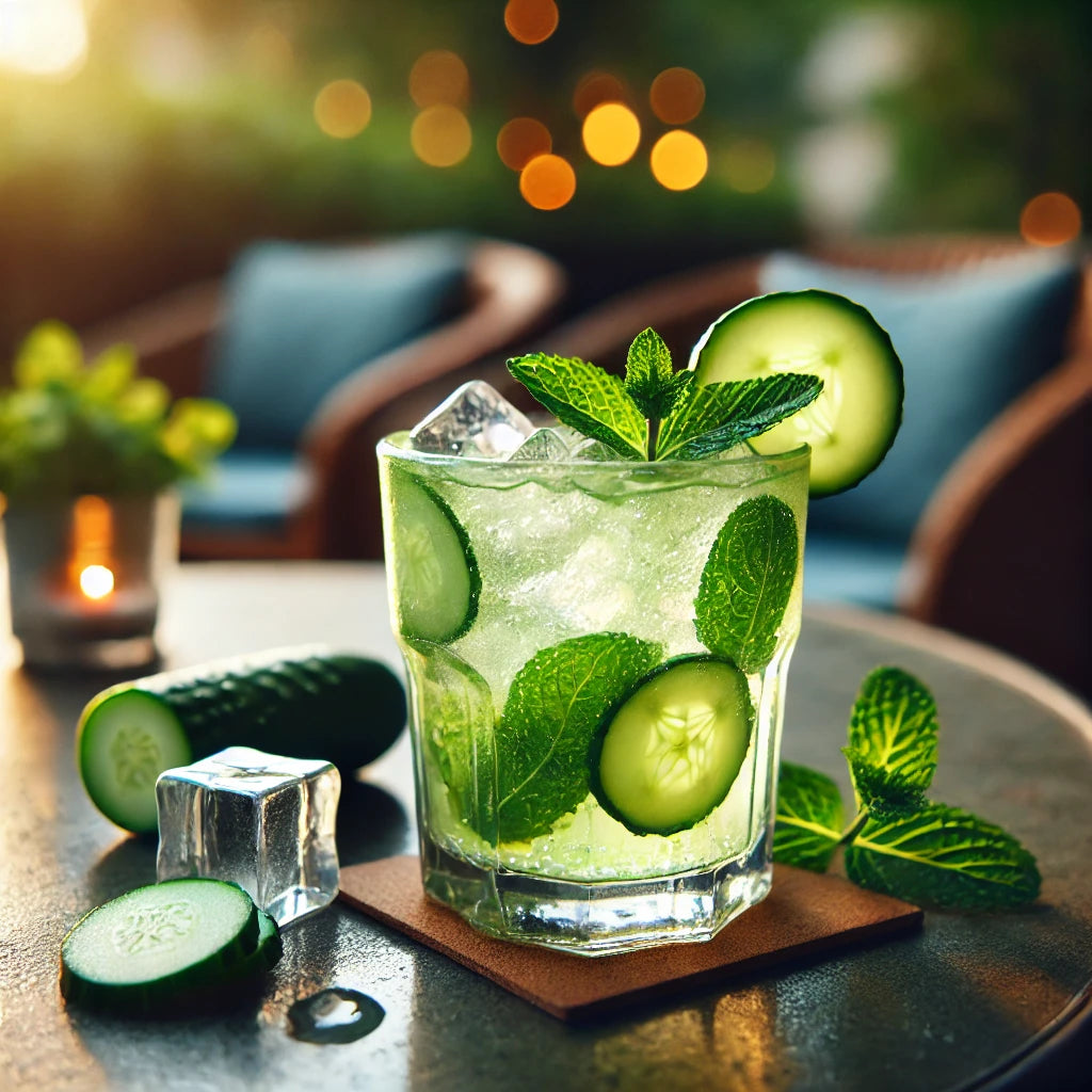 Sprinkle Cucumber Mint Cooler for Post-Work Unwinding