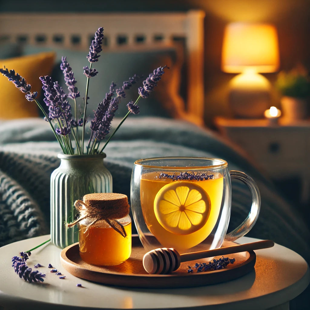 Sprinkle Lavender Honey Tonic for Bedside Calm