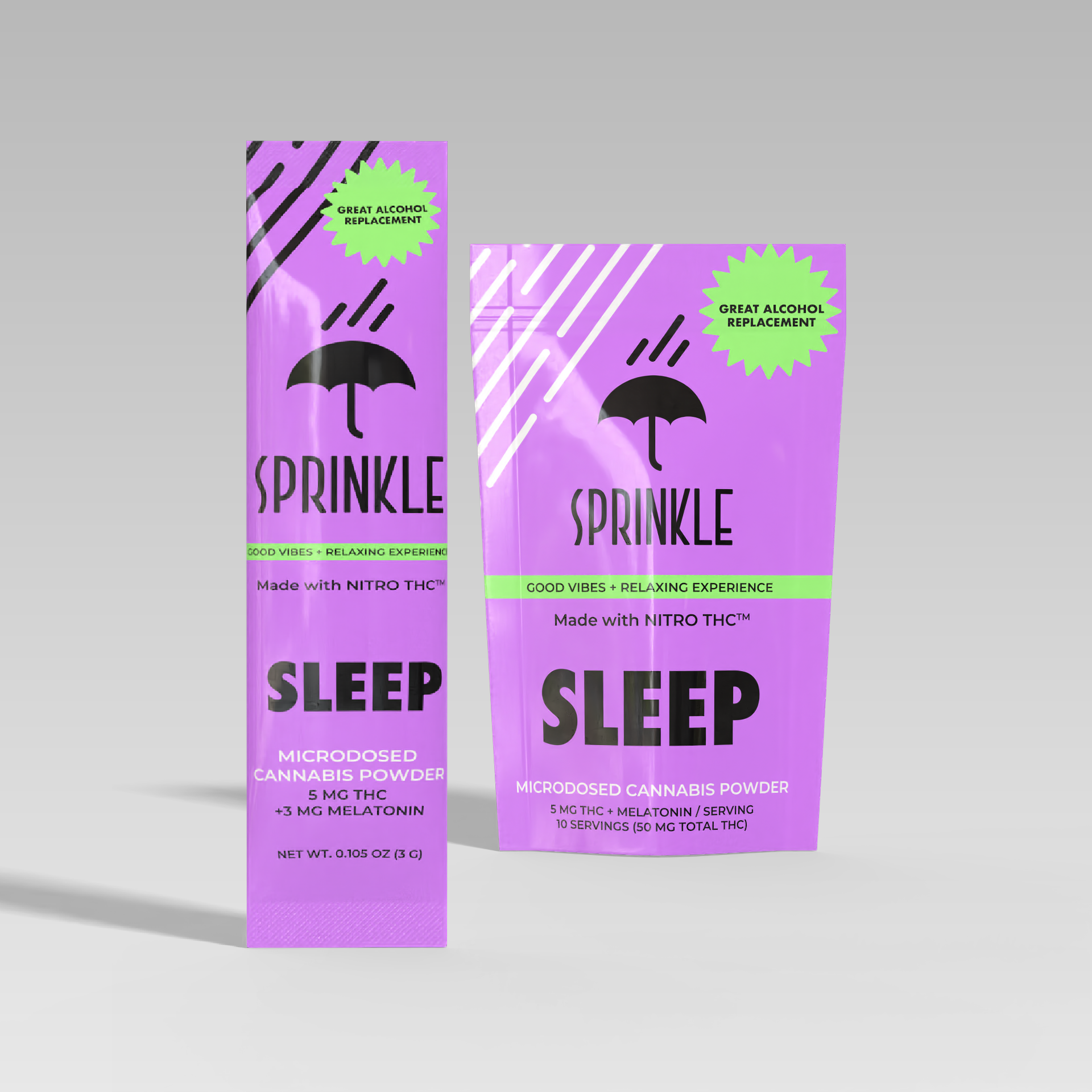 SLEEP - THC Drink Mix 5mg [50mg THC 10pk]