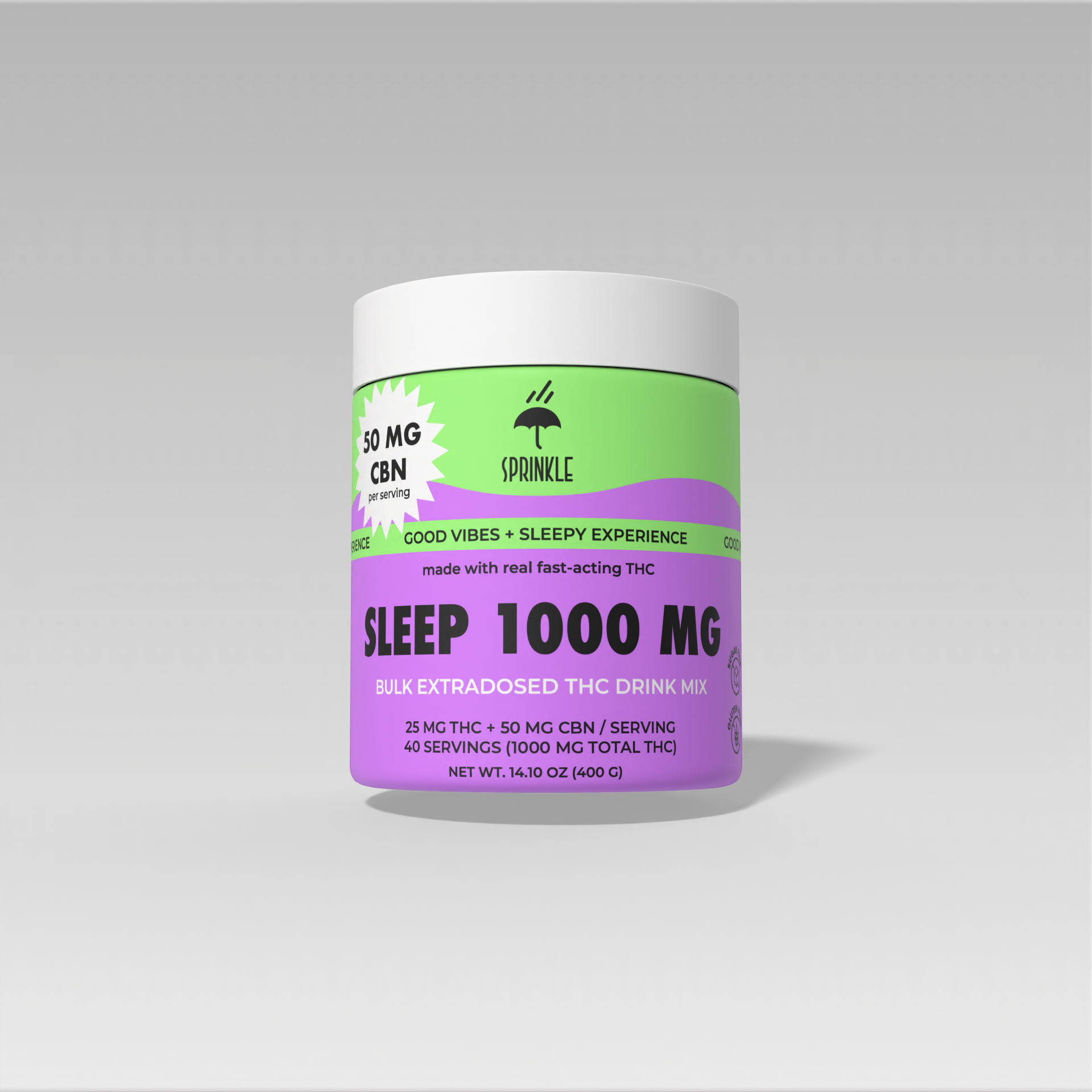 SLEEP BULK - THC + CBN Drink Mix [25mg/50mg serving]